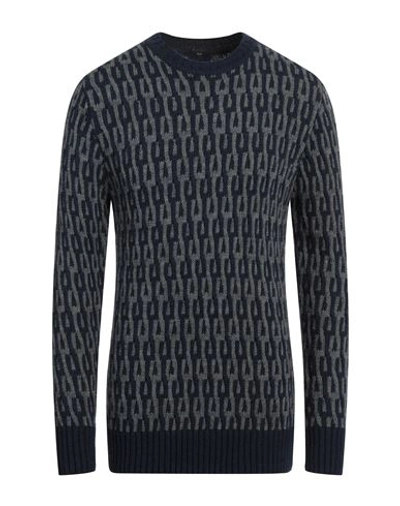 Shop Armata Di Mare Man Sweater Navy Blue Size Xl Acrylic, Wool