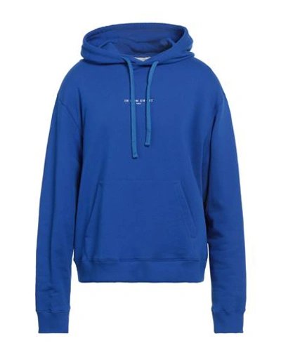 Shop Ih Nom Uh Nit Man Sweatshirt Bright Blue Size Xl Cotton