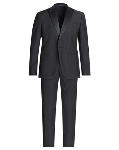 Shop Tombolini Man Suit Black Size 48 Polyester, Viscose, Elastane