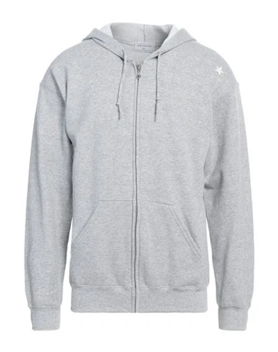 Shop The Editor Man Sweatshirt Grey Size Xxl Cotton, Polyester