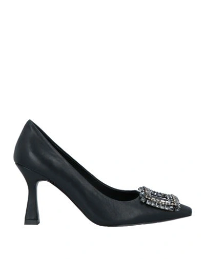 Shop Bibi Lou Woman Pumps Black Size 6 Soft Leather