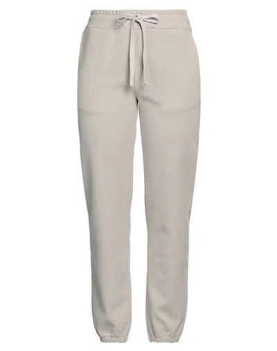 Shop Crossley Woman Pants Light Grey Size Xl Cotton, Elastane, Polyamide