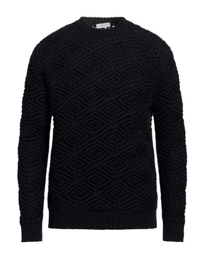 Shop Aion Man Sweater Midnight Blue Size 46 Virgin Wool