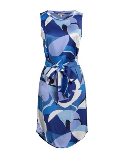 Shop Camicettasnob Woman Mini Dress Pastel Blue Size 10 Viscose, Elastane