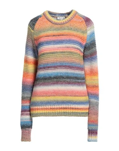 Shop Paul & Joe Woman Sweater Blue Size 0 Virgin Wool, Acrylic
