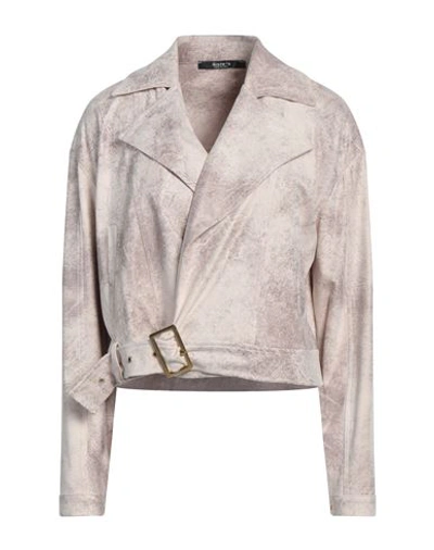 Shop Siste's Woman Jacket Ivory Size L Polyester, Elastane In White