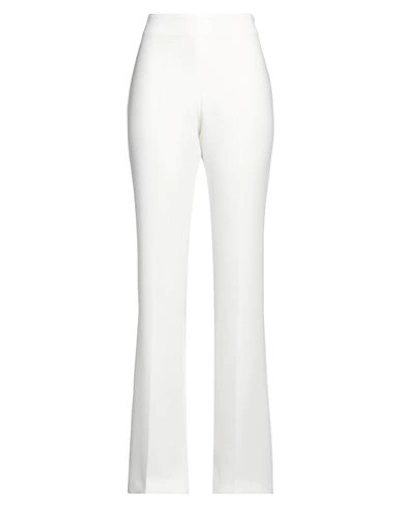 Shop Gai Mattiolo Woman Pants White Size 8 Polyester