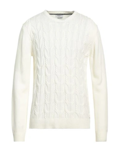 Shop Markup Man Sweater White Size Xl Acrylic, Nylon