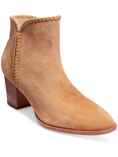 Shop Jack Rogers Cassidy Womens Suede Ankle Booties In Brown