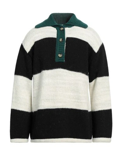 Halfboy Man Sweater Light Grey Size S Wool, Alpaca Wool, Polyamide, Modacrylic In Grey