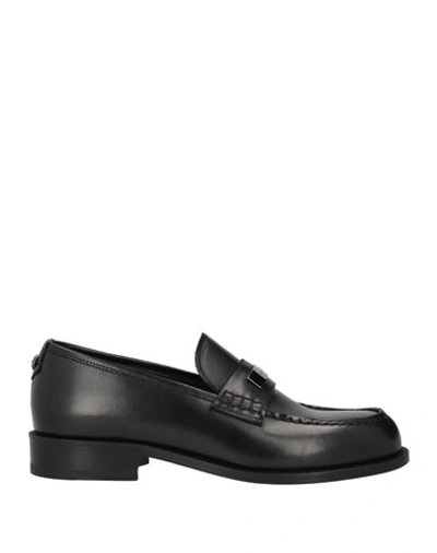 Shop John Richmond Man Loafers Black Size 9 Soft Leather