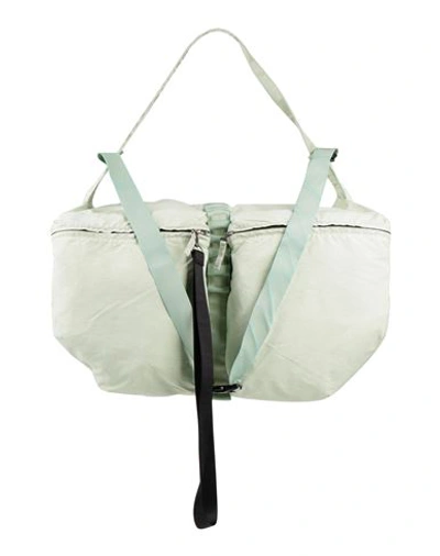 Shop Nemen Woman Shoulder Bag Light Green Size - Textile Fibers