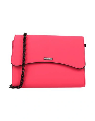 Shop Save My Bag Woman Cross-body Bag Red Size - Textile Fibers, Polypropylene