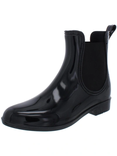 Shop Inc Raelynn Womens Ankle Pull On Rain Boots In Black