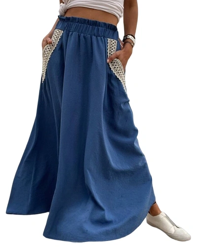 Shop New Laviva Skirt In Blue