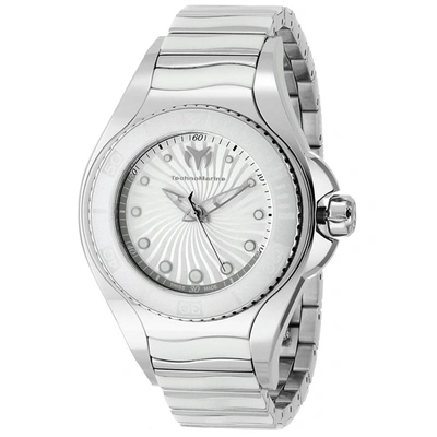 Shop Technomarine Women's Manta Silver Dial Watch