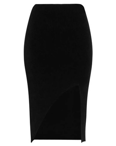 Shop Just Cavalli Woman Mini Skirt Black Size S Viscose, Cotton