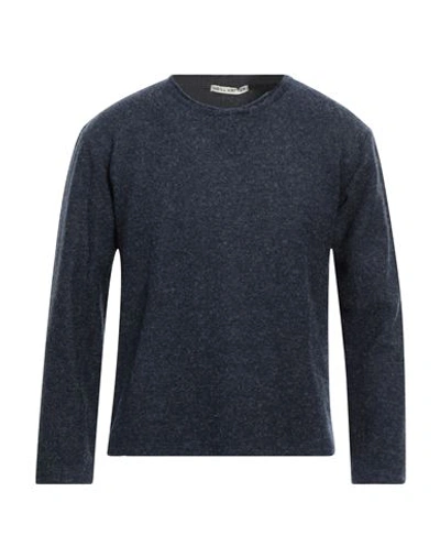 Shop Neill Katter Man Sweater Navy Blue Size 3xl Wool, Polyacrylic
