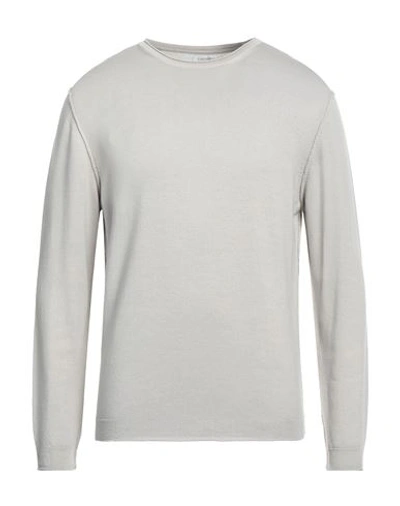 Shop Bellwood Man Sweater Light Grey Size 42 Merino Wool