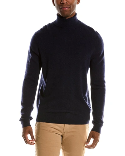 Shop Magaschoni Tipped Cashmere Sweater In Blue
