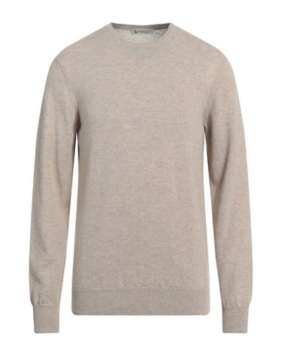 Shop Piacenza Cashmere 1733 Man Sweater Beige Size 44 Cashmere
