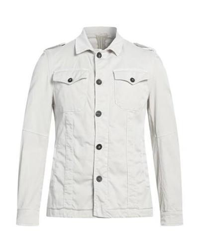 Shop Messagerie Man Shirt Ivory Size Xxl Lyocell, Cotton, Elastane In White