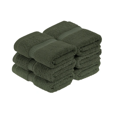 Superior Contemporary Modern Plush And Absorbent Traditional Casual Egyptian Cotton 6-piece Face Towel Set