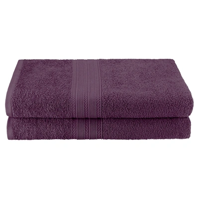 Superior Eco-friendly 100%  Cotton Ring-spun 2-piece Bath Sheet Set