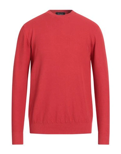 Shop Drumohr Man Sweater Red Size 44 Cotton