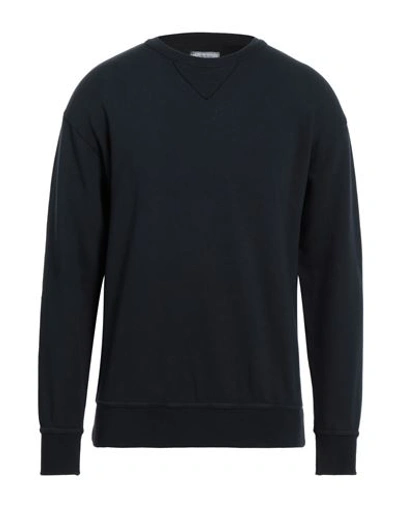 Shop Crossley Man Sweatshirt Midnight Blue Size Xxl Recycled Cotton, Organic Cotton