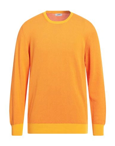 Shop Jurta Man Sweater Orange Size 46 Cotton