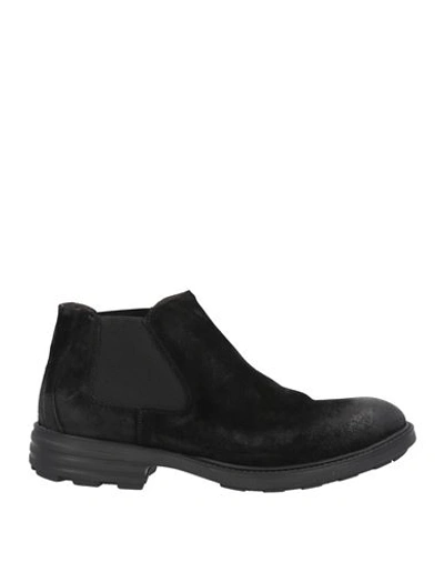 Shop Primo Erede Man Ankle Boots Black Size 12 Leather