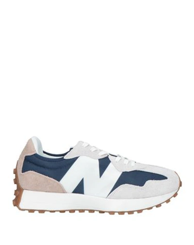 Shop New Balance Man Sneakers Navy Blue Size 9 Textile Fibers