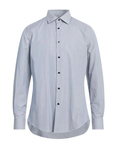 Shop Pal Zileri Man Shirt Midnight Blue Size 17 ½ Cotton