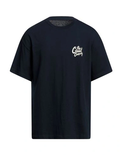 The Good Company Man T-shirt Midnight Blue Size Xl Cotton In Blue
