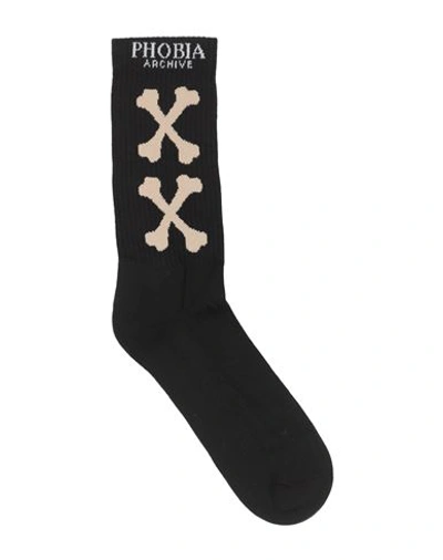 Shop Phobia Archive Man Socks & Hosiery Black Size Onesize Cotton, Polyester, Elastane