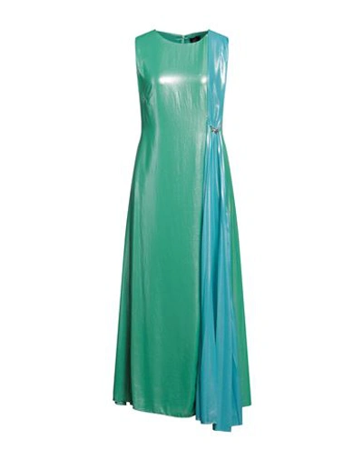 Shop Siste's Woman Maxi Dress Sky Blue Size S Polyester