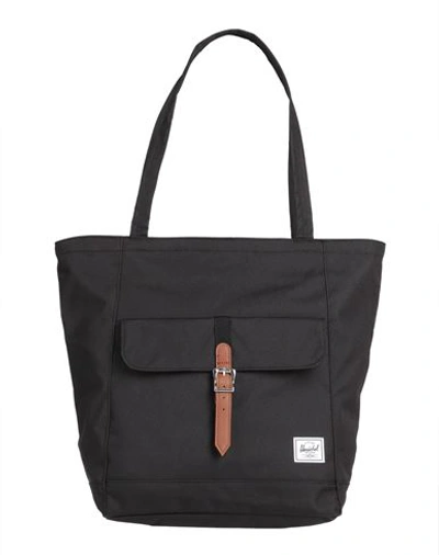 Shop Herschel Supply Co . Woman Shoulder Bag Black Size - Polyester, Polyurethane