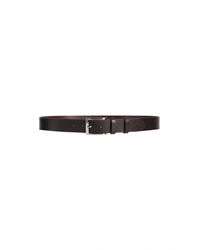 Shop Primo Emporio Man Belt Dark Brown Size 38 Soft Leather