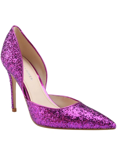 Shop Marc Fisher Christa 3 Womens Slip On Dressy Pumps In Pink