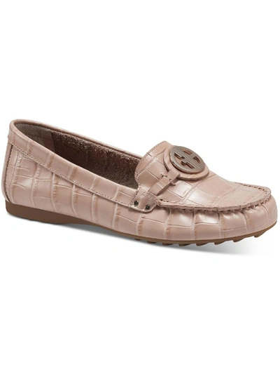 Shop Giani Bernini Dailyn Womens Leather Slip On Loafers In Multi