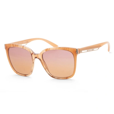 Shop Bulgari Women's Bv8245-5509el Fashion 55mm Opal Peach Sunglasses In Beige