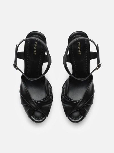 Frame Camille Platform Heels In Black