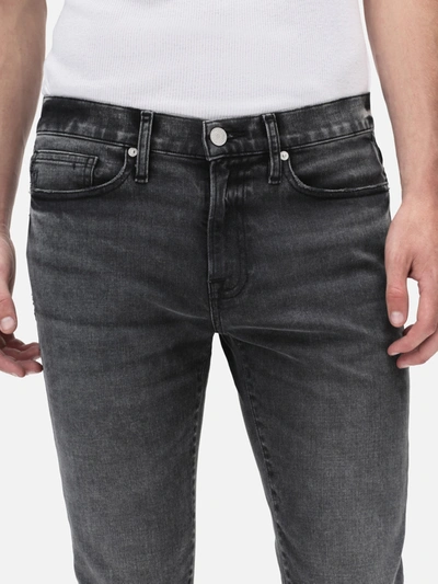 Shop Frame L'homme Skinny Jeans In Gray