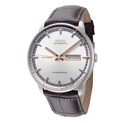 Shop Mido Men's 40mm Watch In Silver
