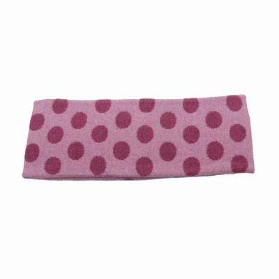 Portolano Polka Dots Headband In Multi