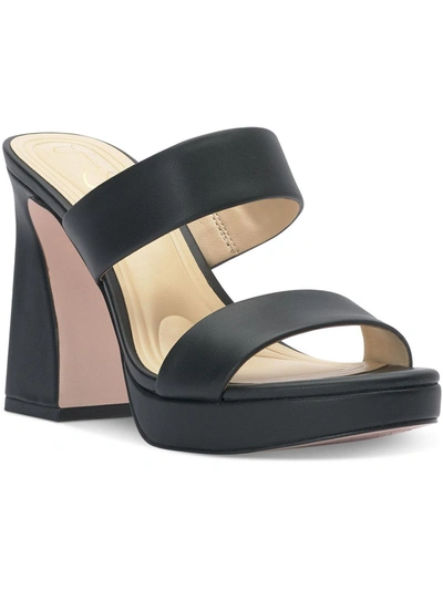 Shop Jessica Simpson Diza Womens Chunky Platform Heels In Black