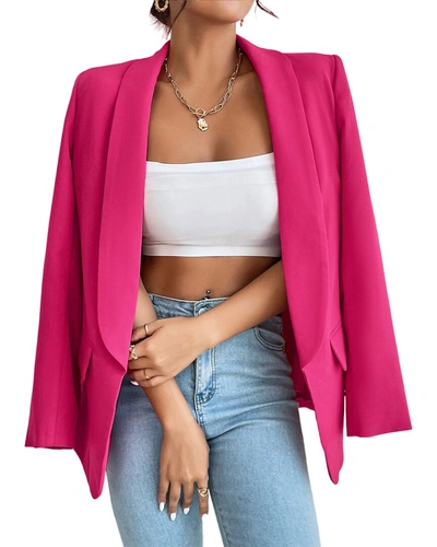 Shop Evia Blazer In Pink