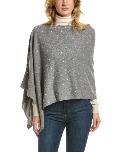Shop In2 By Incashmere Pearl Wool & Cashmere-blend Topper In Grey