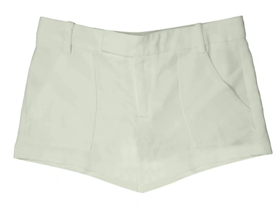 Shop A.l.c Women's Duke Tailored Shorts In White